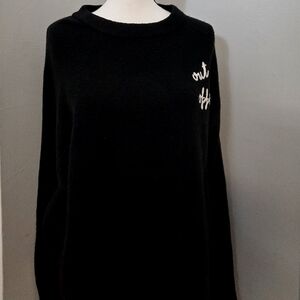 a new day Black Sweater